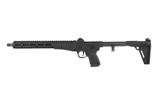 Kel-Tec SUB2000 Gen 3 9mm Pistol Caliber Carbine has M-LOK slots for accessory attachment.